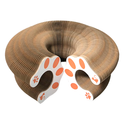 Expandable Cat Scratching Toy with Free Ball