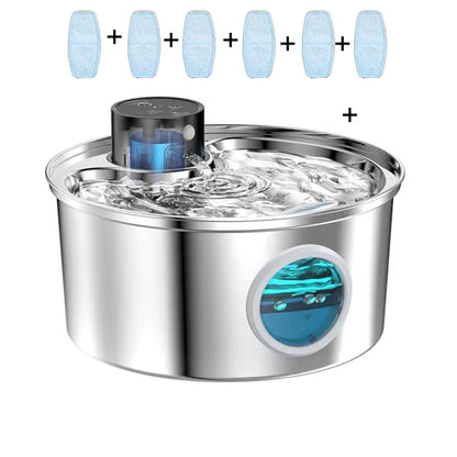 New Wireless - Cat Water Fountain Automatic Sensor
